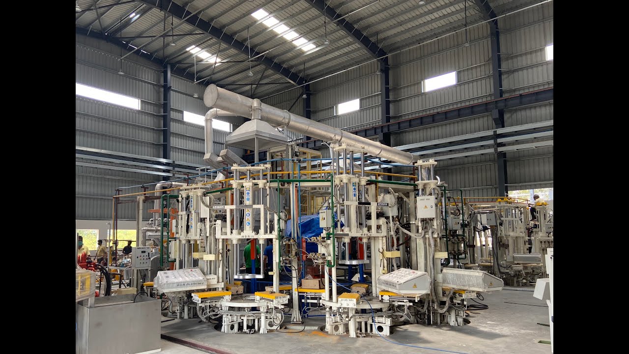 2 Wheeler Gravity Die Casting machine Cell
