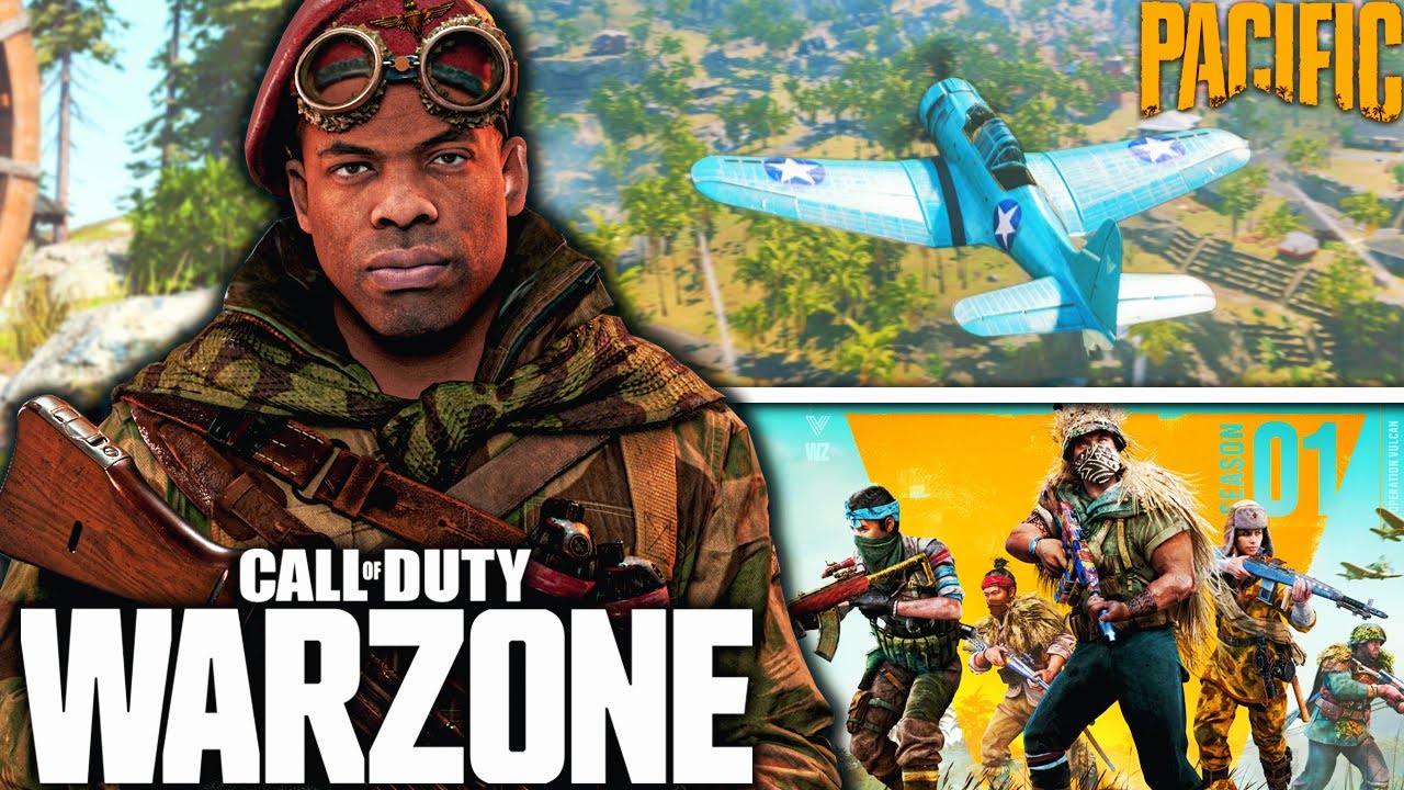 WARZONE: EARLY CALDERA GAMEPLAY! CALDERA MAP & VANGUARD INTEGRATION EXPLAINED! (Warzone Pacific)