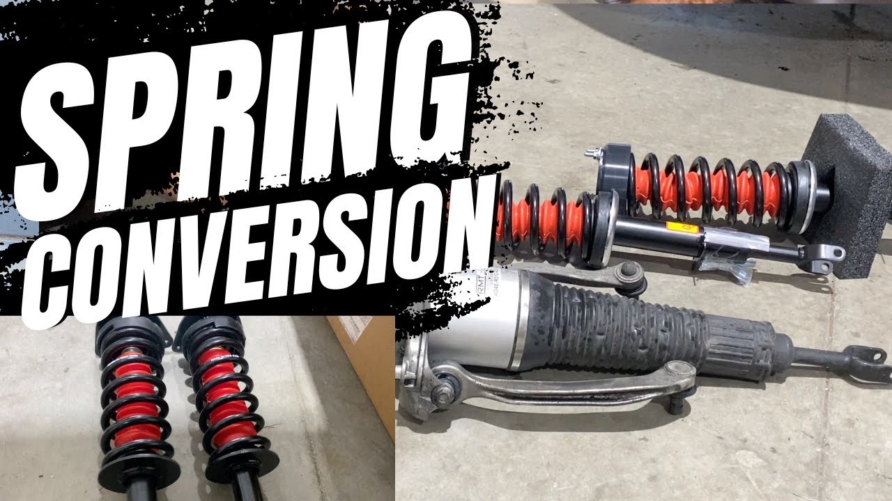 Audi A8L Air Suspension DELETE: Easy DIY Conversion to Springs (Save THOUSANDS!)