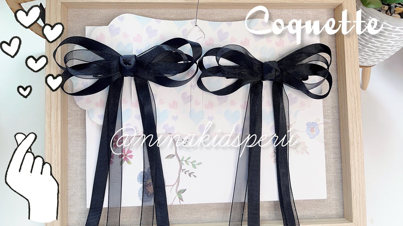 TENDENCIA 🎀 LAZITOS COQUETTE🎀 súper económicos y fáciles de realizar paso a paso sin distracciones