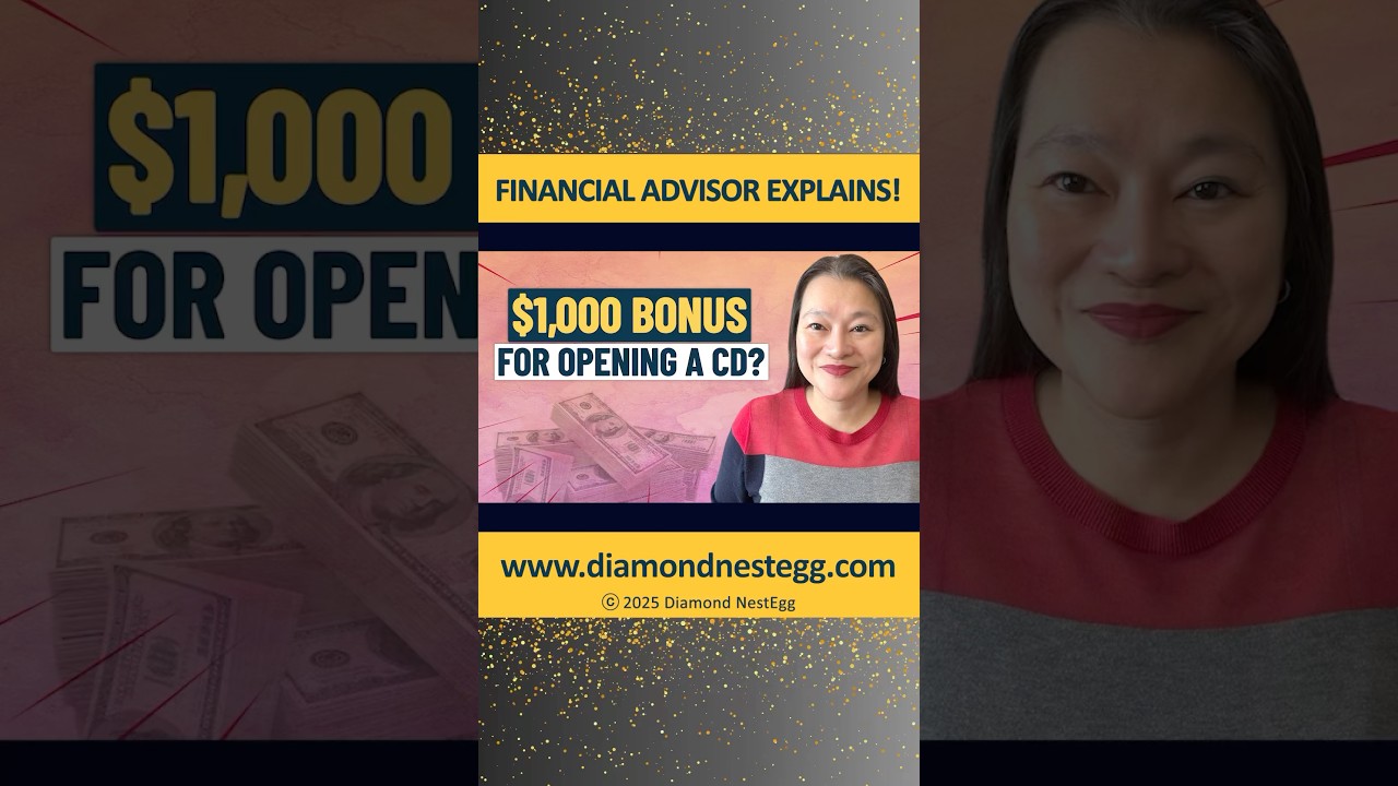 How to Get a $1,000 Bonus for Opening a CD!