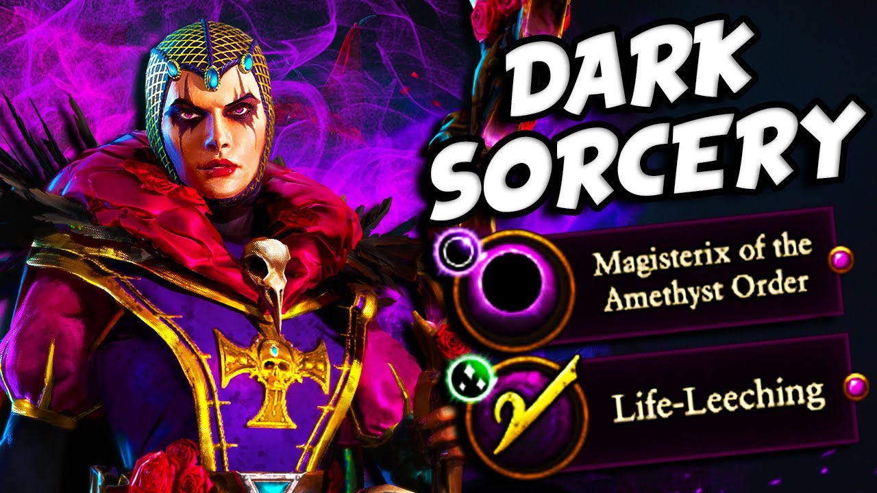 Unleashing Death and Shadow as Elspeth von Draken in Total Warhammer 3!