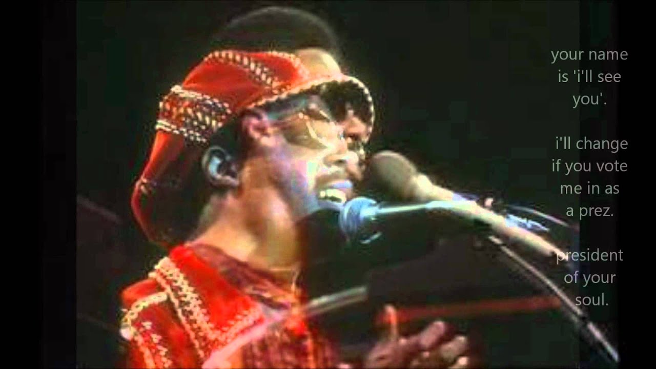 STEVIE WONDER - Big Brother (Lyrics)