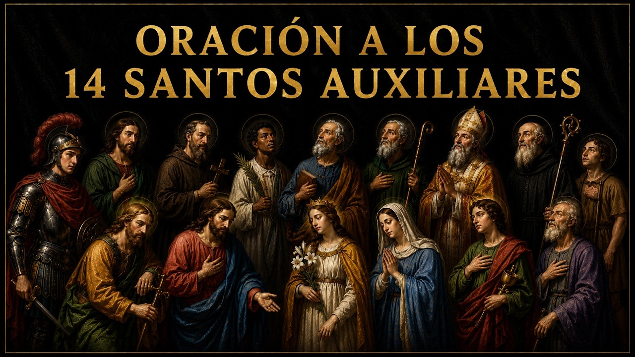 Oración y Rezo de los 14 Santos Auxiliares 