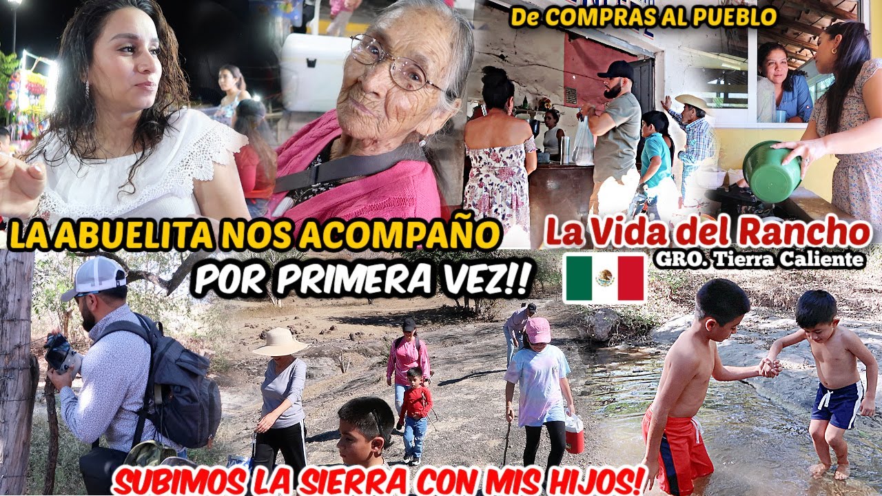 La ABUELITA nos ACOMPAÑA a la Fiesta🪅‼️Por PRIMERA VEZ‼️ SUBIMOS LA SIERRA CON TODA MI FAMILIA!😱🇲🇽