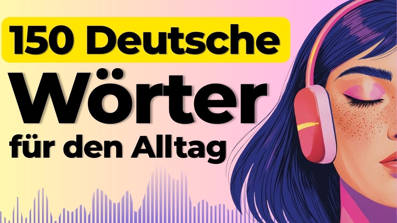 Learn to Speak German with 150 Basic Words | Shadowing German Speaking Practice