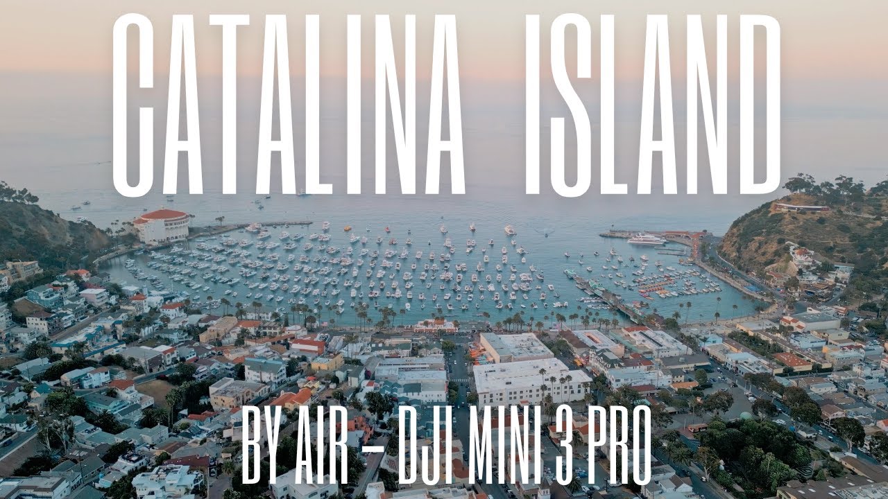 Catalina Island at Golden Hour | DJI Mini 3 Pro 4K