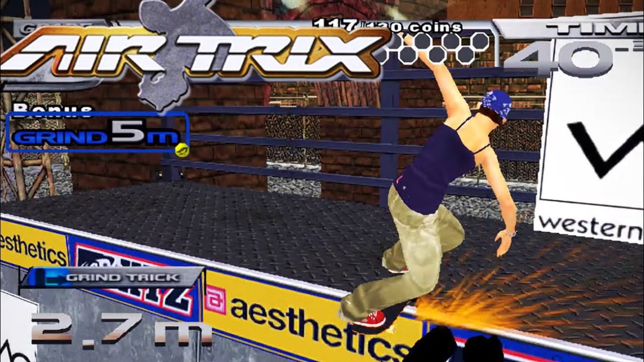 Air Trix - Gameplay (Hikaru) (2000) [60FPS]