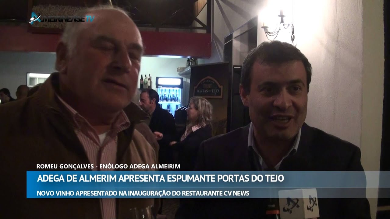 ADEGA DE ALMERIM APRESENTA ESPUMANTE PORTAS DO TEJO