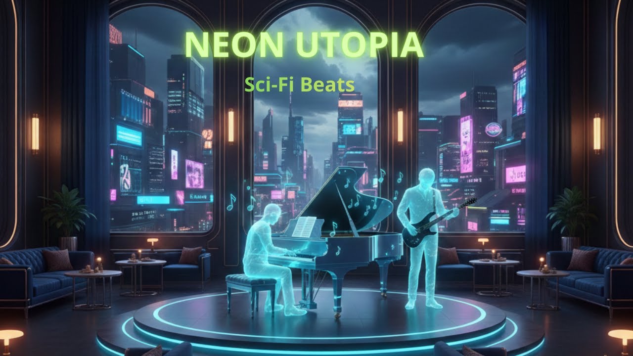 NEON UTOPIA 1 Hour High Fidelity Sci-Fi Beats