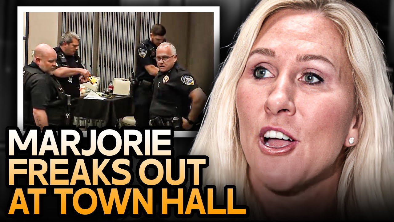 Marjorie Taylor Greene Has Protestors Forcibly Removed And Tased During Insane Town Hall