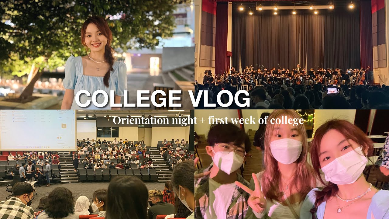 VLOG | FUN orientation night + my first week of college 🏫 | Taylor's Uni