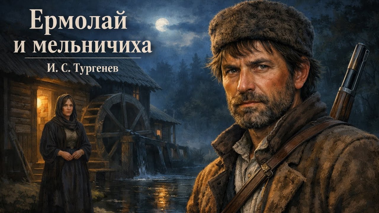 Рассказ «Ермолай и мельничиха» | И. С. Тургенев | Аудиокнига