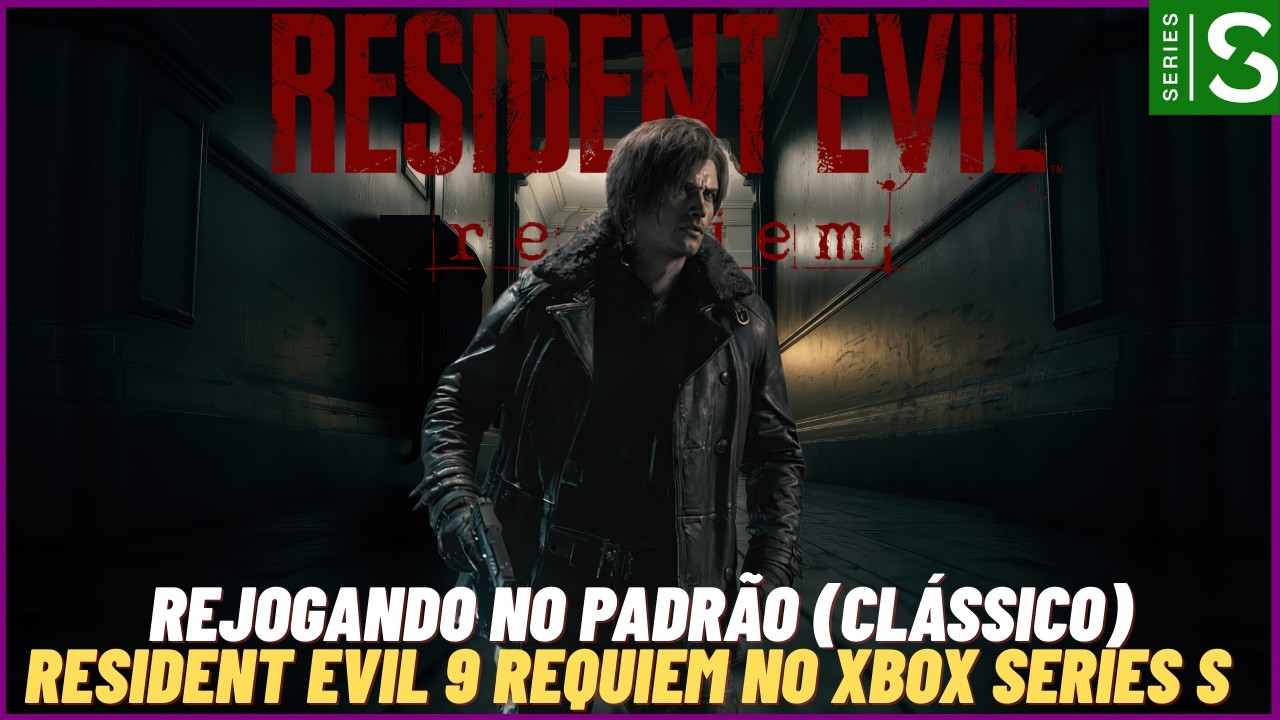 Live jogando RESIDENT EVIL 9 REQUIEM no XBOX SERIES S na Dificuldade Padrão Clássico Parte 4