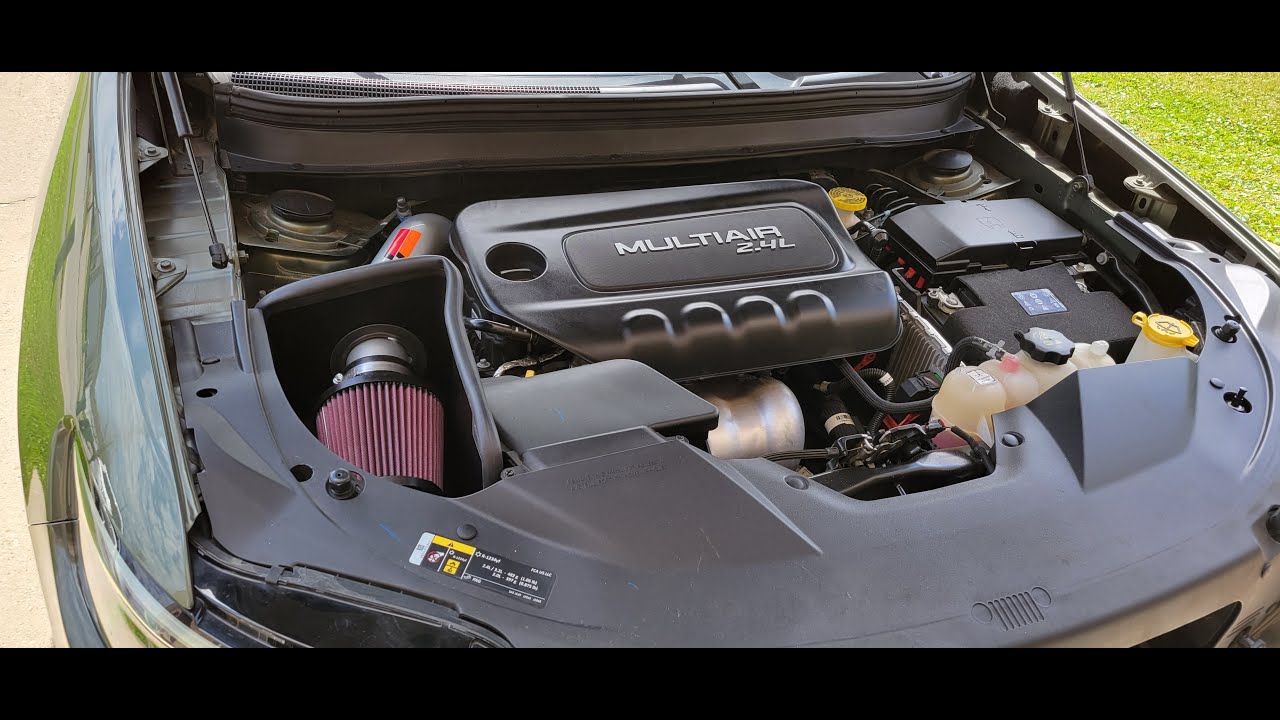 2019 Jeep Cherokee 2.4L Cold Air Intake Install