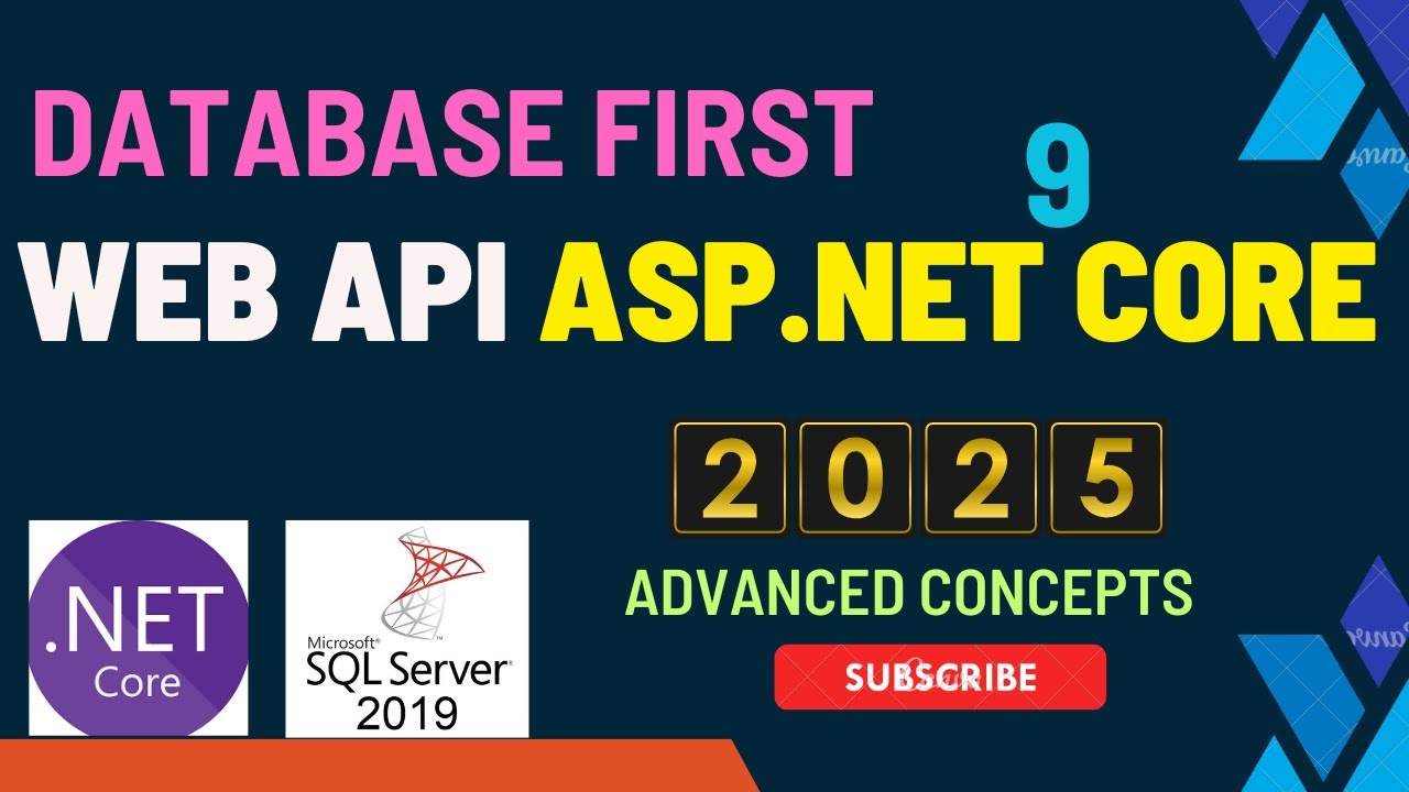 Web API CRUD in Asp.Net Core 9 with Database First & Consume | Asp.net Core Web API | in Hindi ✅🔥