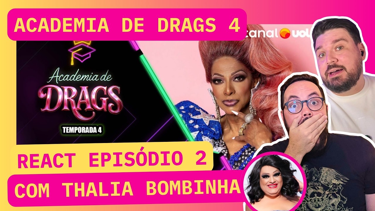 REACT Academia de drags episódio 2
