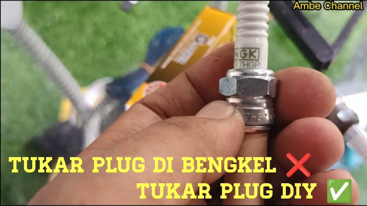Buat Sdiri DIY#32 Tukar Spark Plug Modenas Karisma 125 / Kymco 125 Super Z