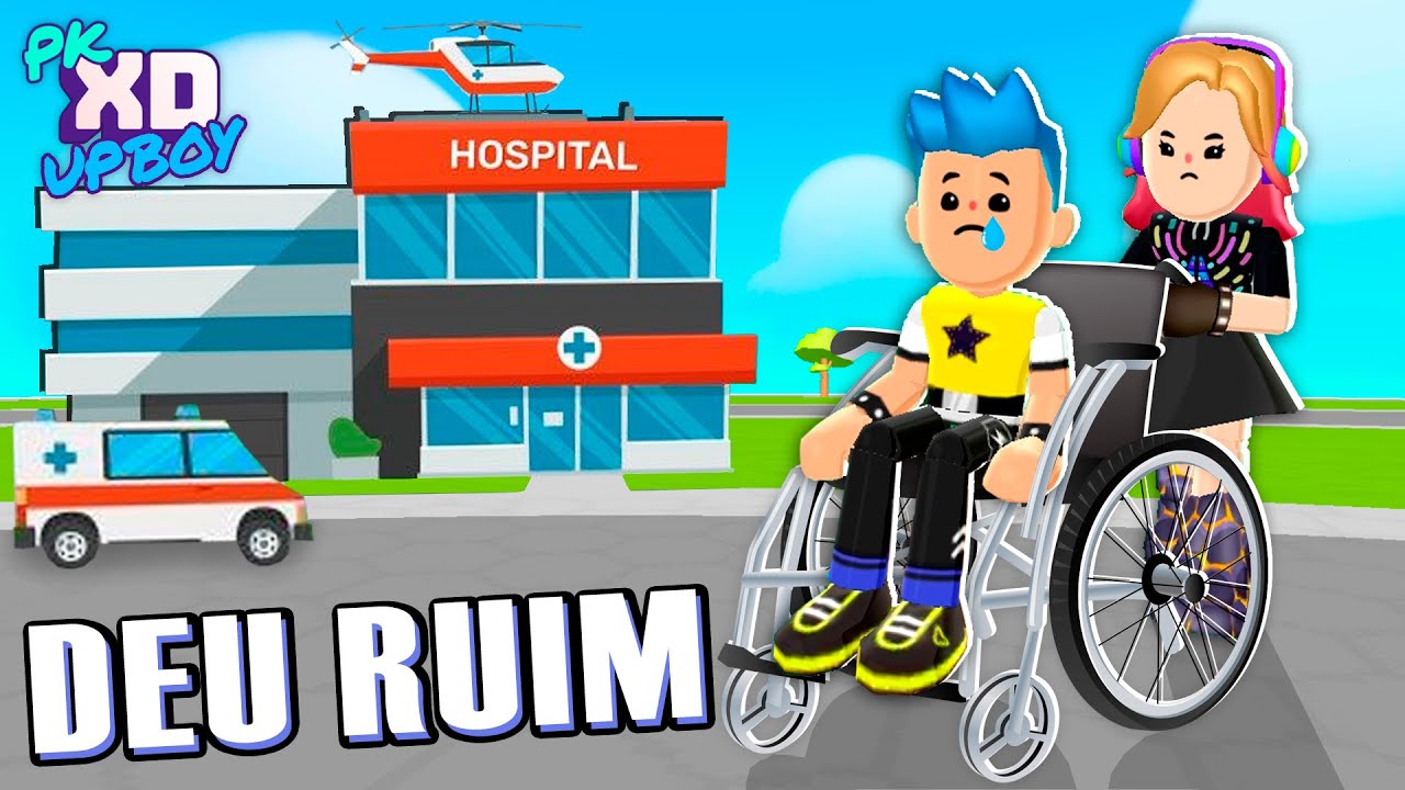 💉 UPBOY Got SICK in REAL LIFE and in PK XD | I Ended Up in the HOSPITAL