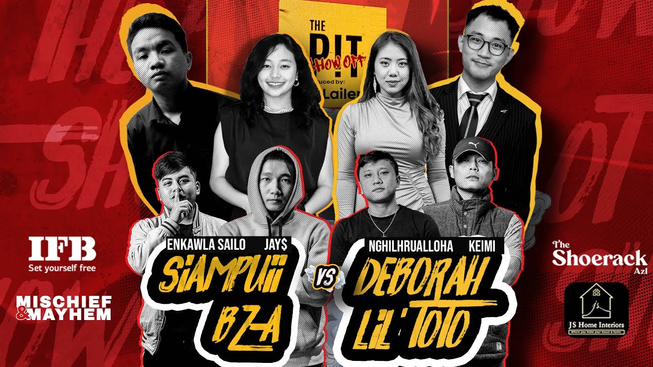 Siampuii & Bz-a VS Deborah & Lil' ToTo | The PIT Show Off EP 5 | Full Show