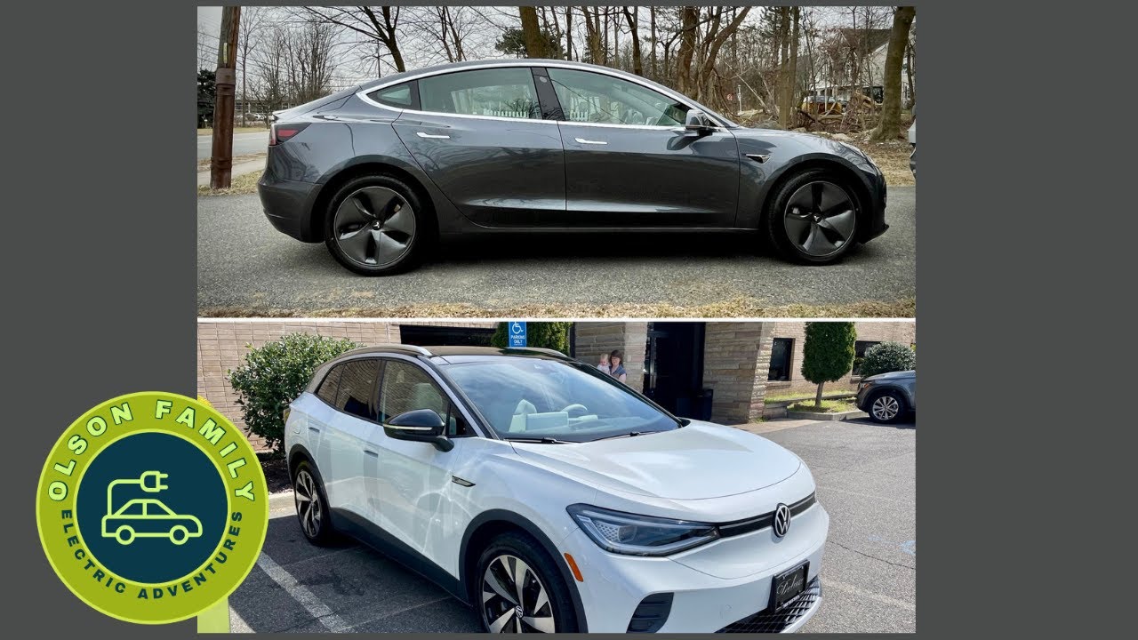 VW ID.4 and Tesla Road Trip Comparison. NJ to NC!