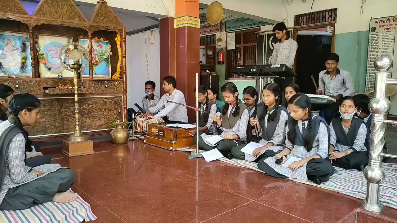 Saraswati Vidya Mandir - Bettiah स्कूल के बच्चों ने गाया छठ का गाना