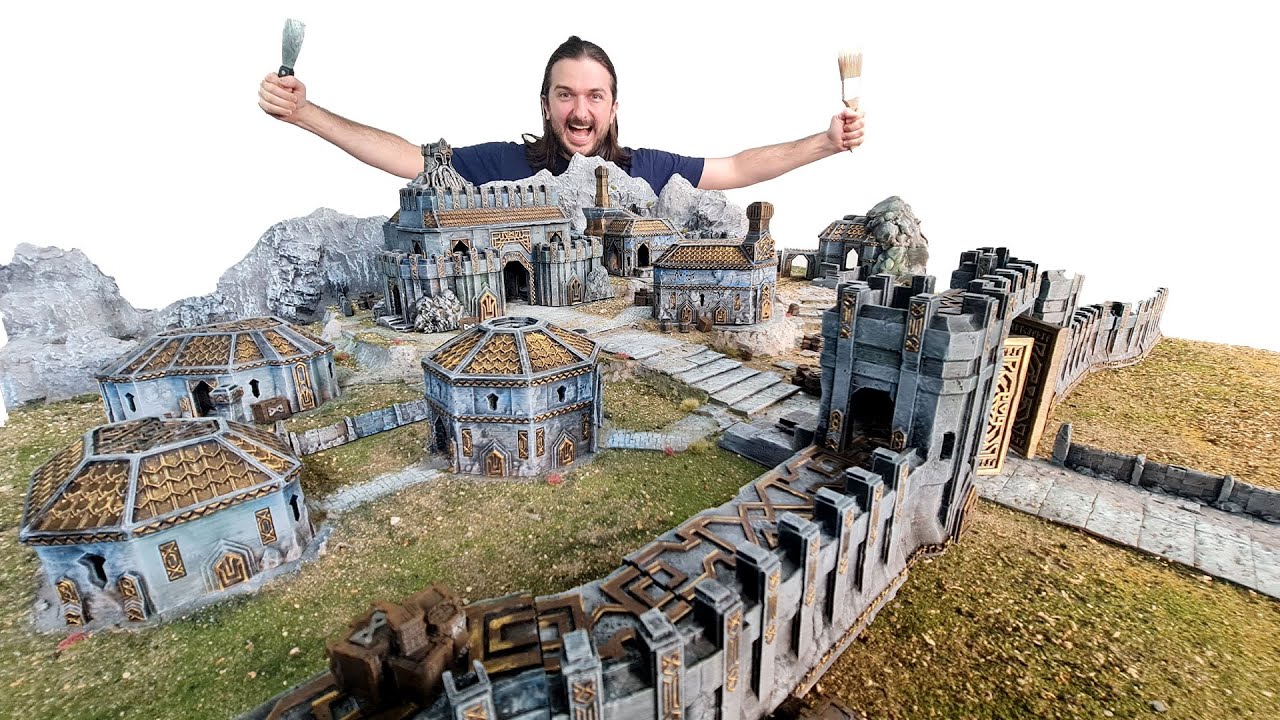 We made a Giant Dwarf Fortress Table!!