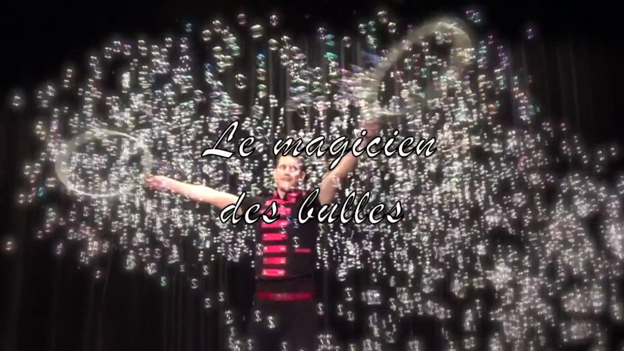 Spectacle de bulles de savon 