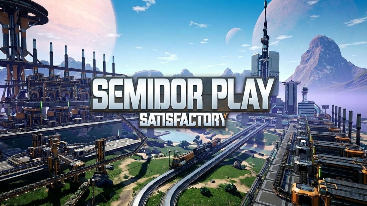 Заканчиваем строить завод для железиума | Satisfactory Ep5