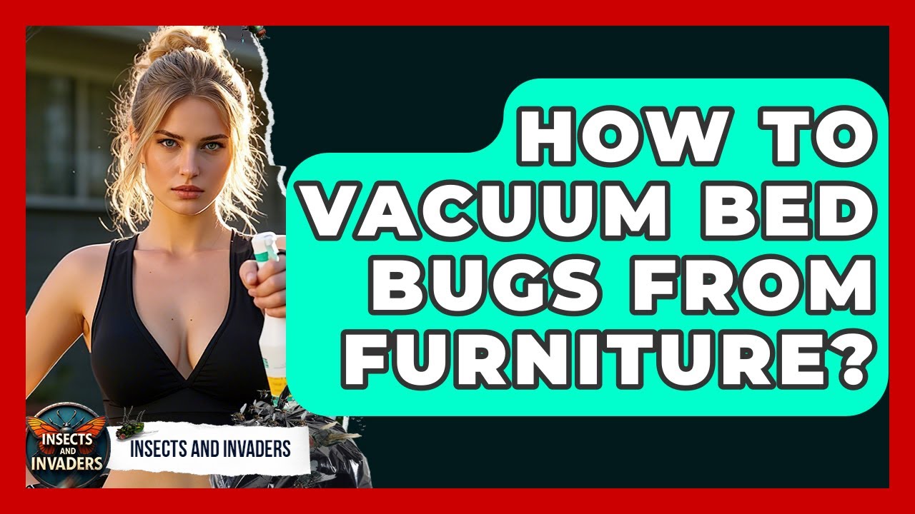 How To Vacuum Bed Bugs From Furniture? - Insects and Invaders