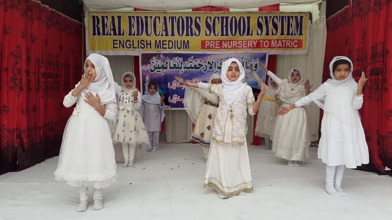 Real Educators school system Rabi ul Awal 2019