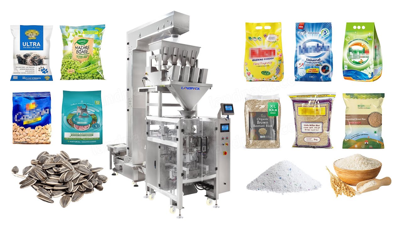 Detergent Powder Packing Machine | Automatic Veritcal Packing Machine