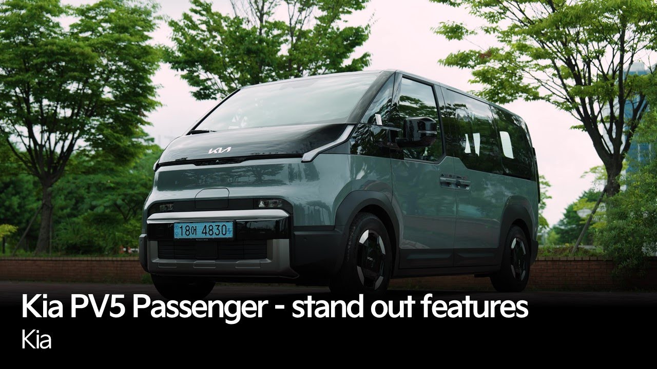 Kia PV5 Passenger - stand out features | Kia