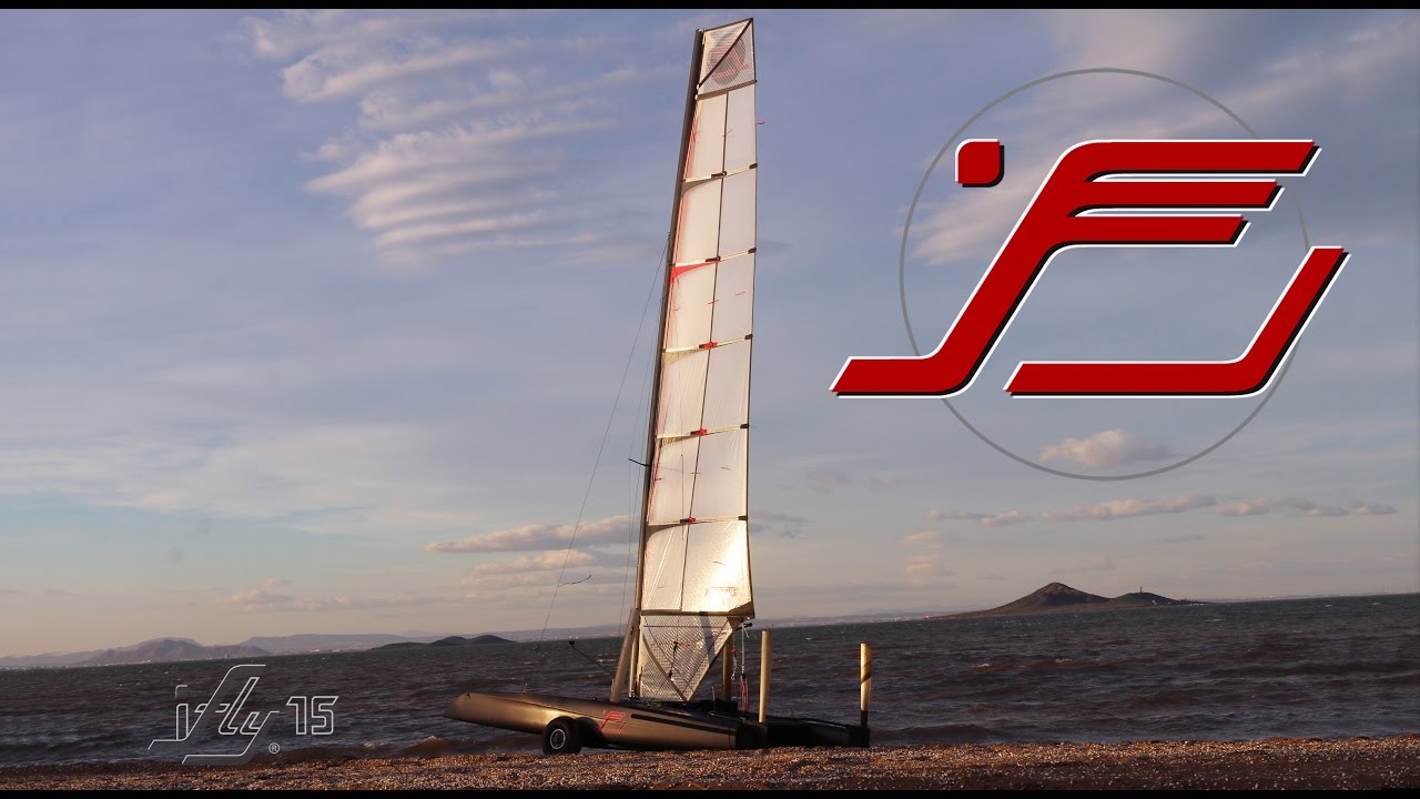 What happens if You develop a revolutionary wing rig and put it on the foiling iFLY15 ?