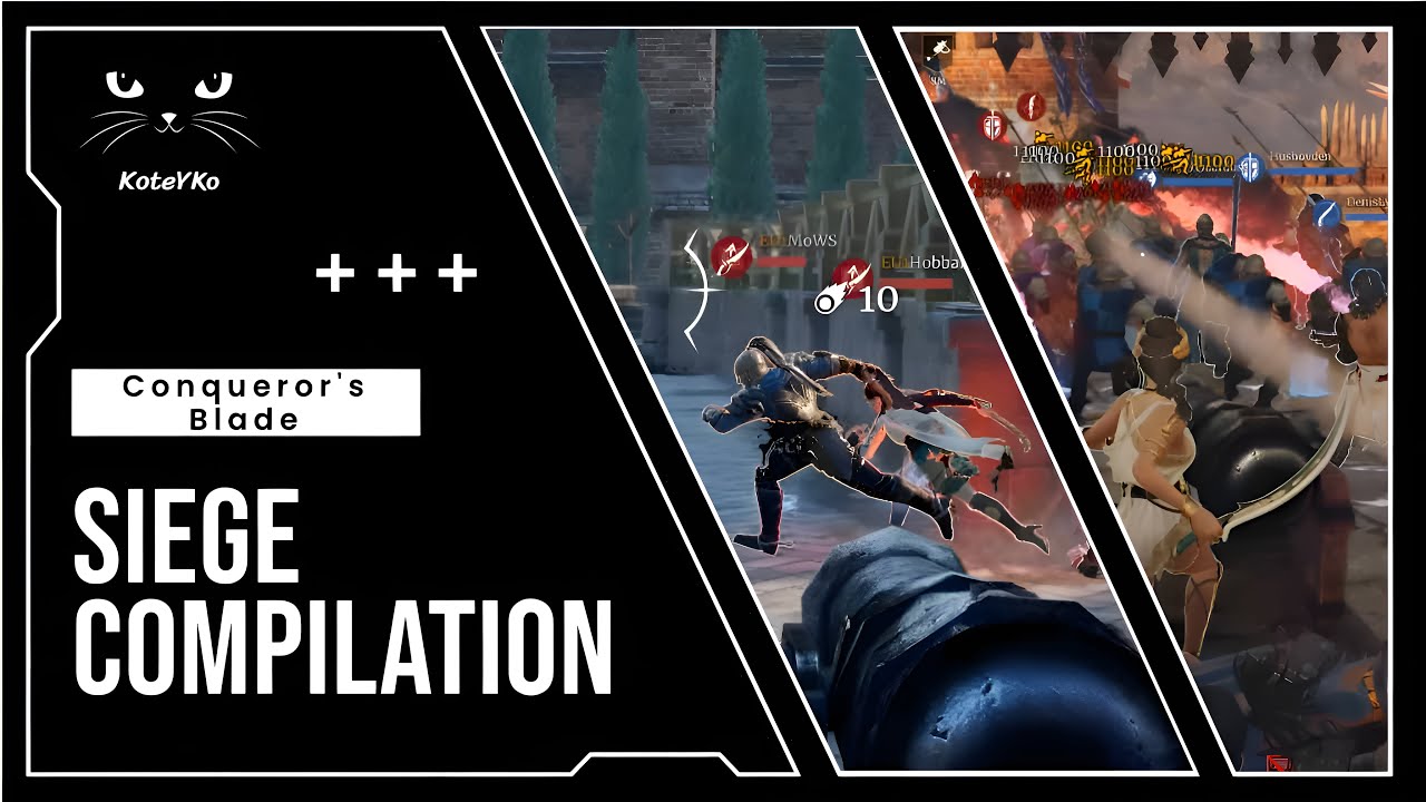 Conqueror's Blade Siege compilation #3 KoteYKo [HB] - Hyperborea
