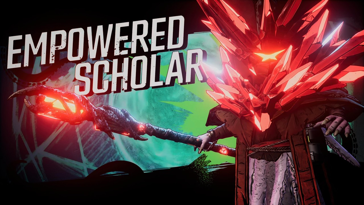 Borderlands 3 Empowered Scholar Boss Mayhem 11 Level 72 TVHM True Vault Hunter Mode Solo FL4K