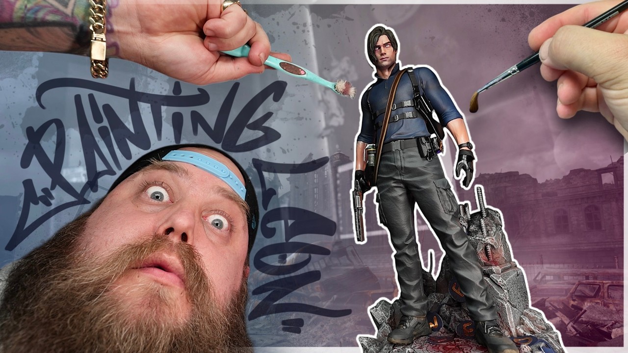 Painting Requiem - Leon Kennedy 3D Print