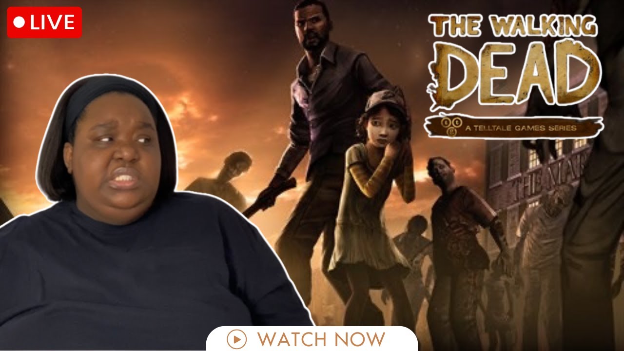 🔴 LIVE: Finally Playing The Walking Dead for the First Time! (I’m Nervous 😭)