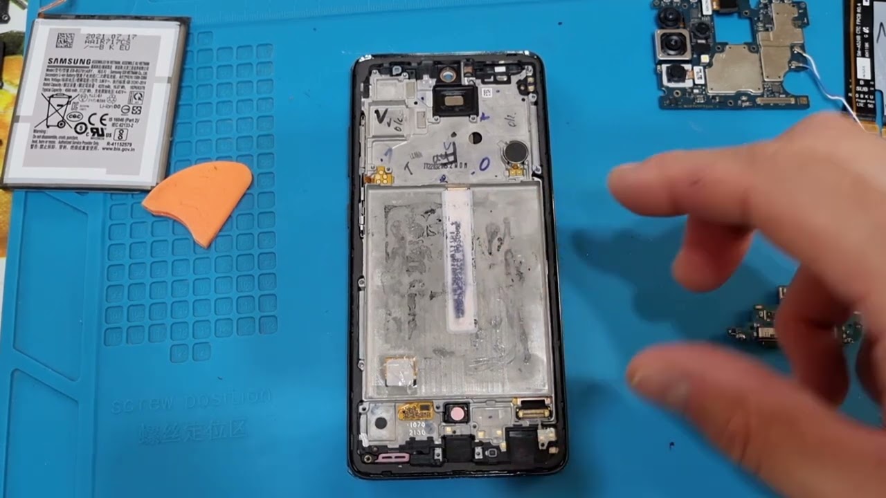 Samsung Galaxy A52 Lcd Screen Replacement With Frame