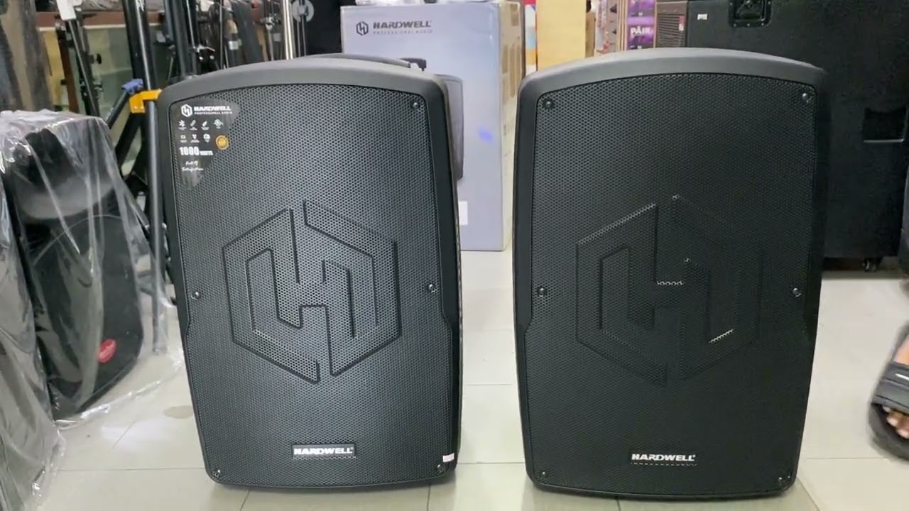 Speaker Hardwell RX-15 PRO Gen II | Speaker Portable 1000W 3-Way dengan 2 Mic Wireless