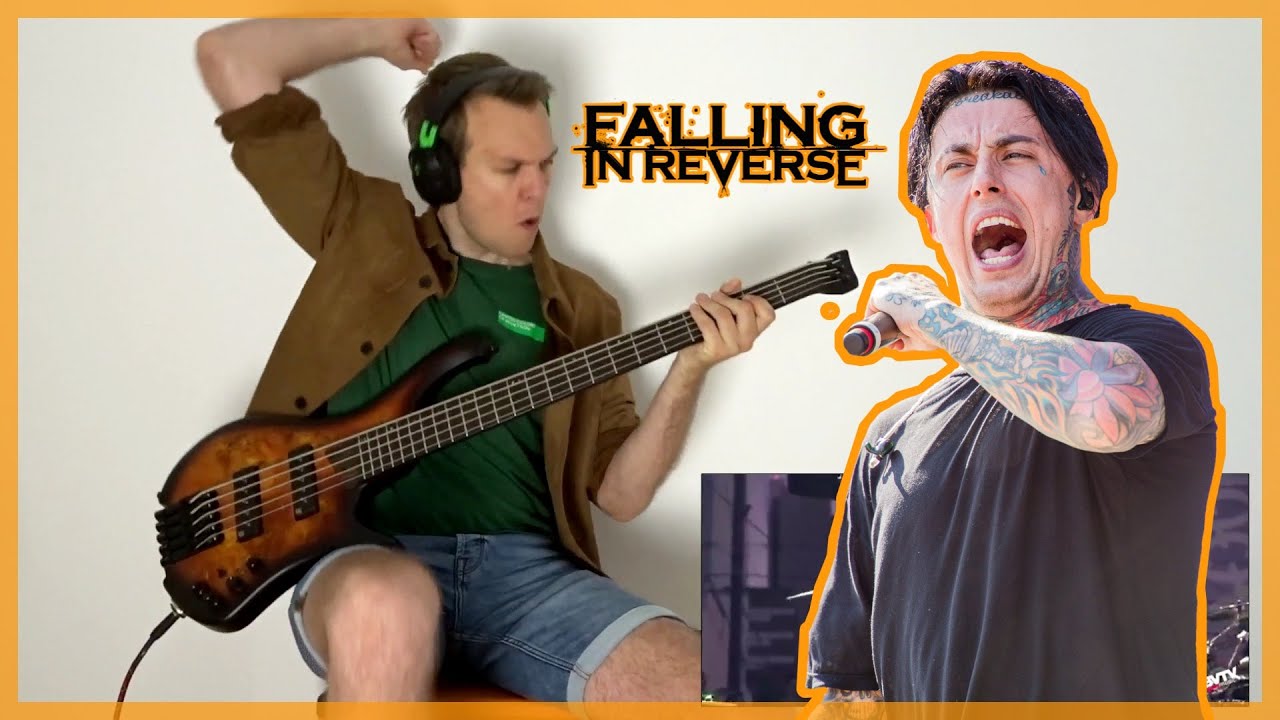 𝕃𝕚𝕧𝕖 𝕨𝕚𝕥𝕙: Falling In Reverse - Losing My Life | Bass Cover