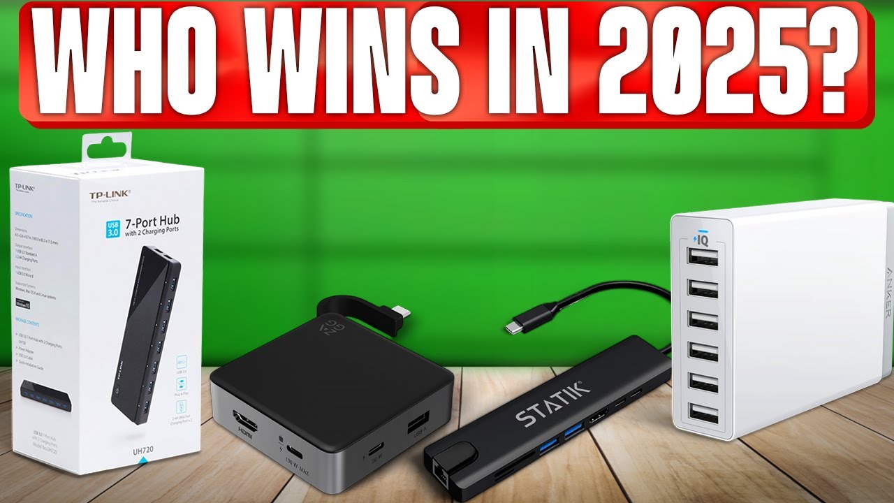TOP 5 Best USB Hubs 2025