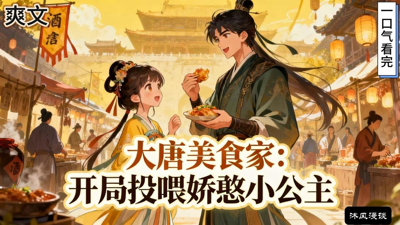 完结《大唐美食家：开局投喂娇憨小公主》现代宅男熬夜猝死，魂穿大唐。  初来乍到，家道中落，连饭都快吃不起。  意外获得了金手指，能用现代美食喂养历史名人…#動漫 #穿越#有声漫画#爽文#玄幻 #无敌