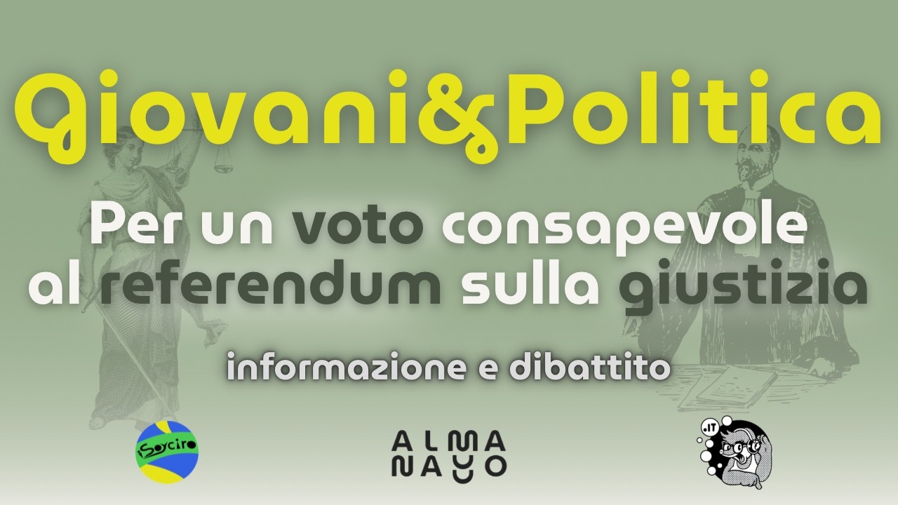 Per un voto consapevole al referendum sulla giustizia | Giovani&Politica