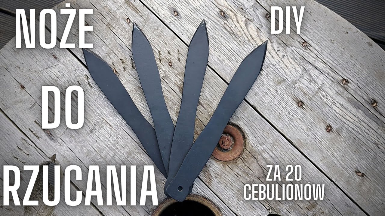 JAK ZROBIĆ NOŻE DO RZUCANIA DIY