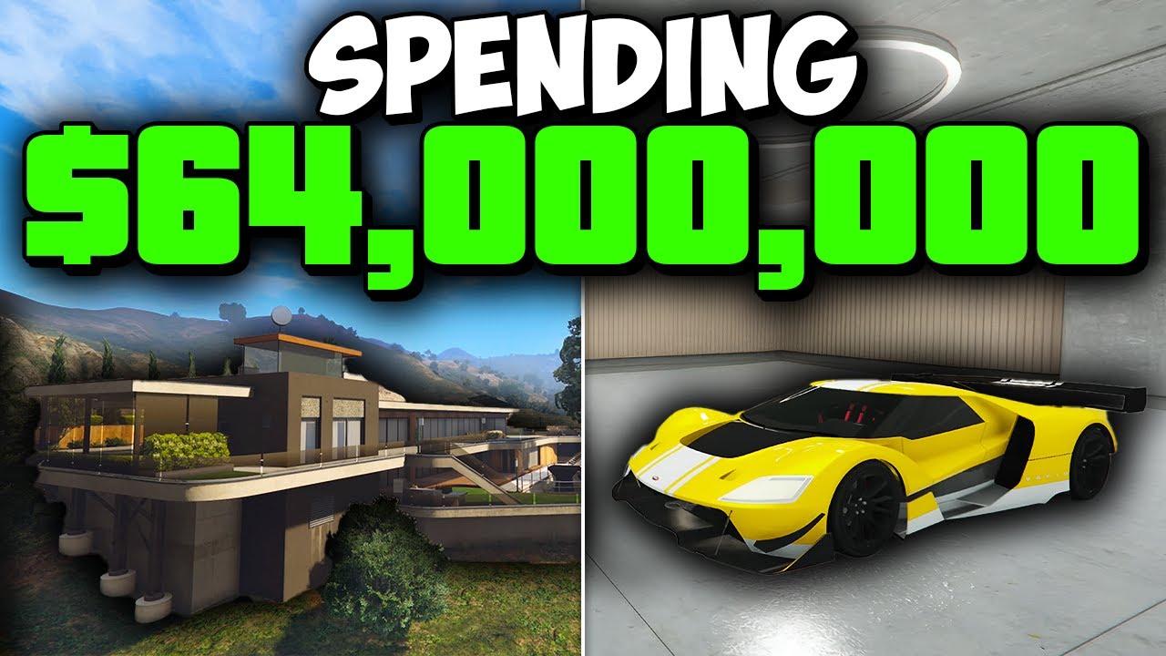 I Spent $64 Million On the NEW Mansions DLC in GTA Online | GTA Online A Safehouse in the Hills DLC