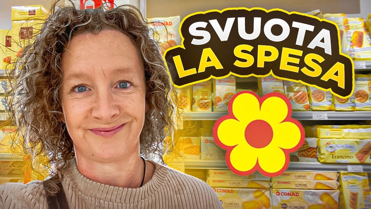 Svuota la spesa Conad  SPECIALE CAMPEGGIO +HOME TOUR roulotte !