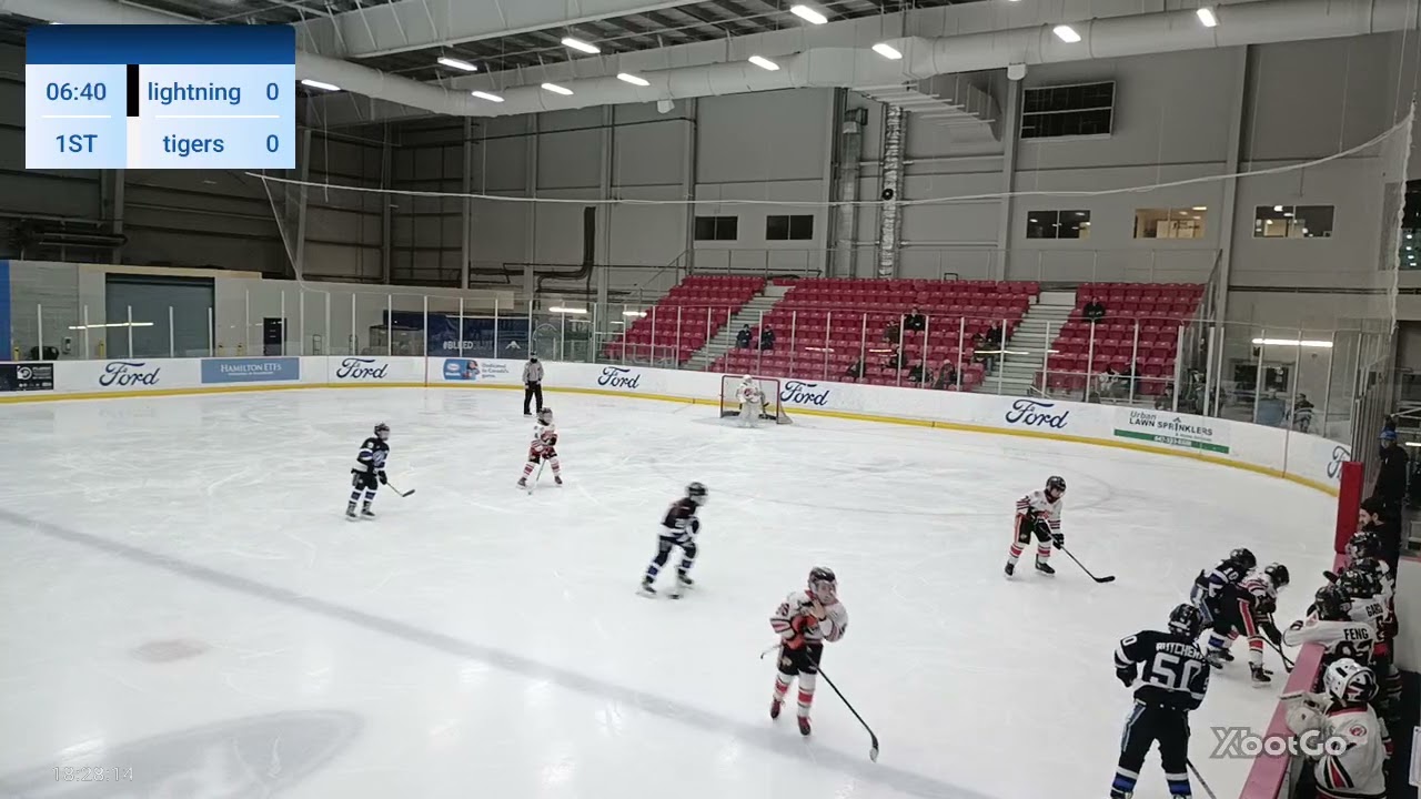 1st period vs West Mall Lightning on Feb. 20th