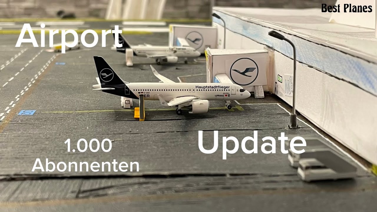 1000 Abonnenten!!! | Airport Update pt3. | Modellflughafen Miesbach