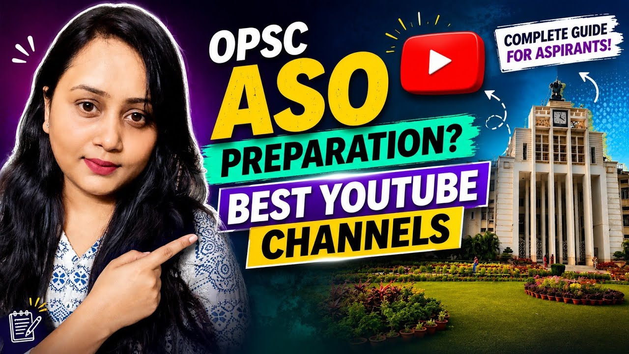 OPSC ASO 2026 Strategy📚 | Best Free YouTube Resources & Channels #opscaso #opscasorecruitment 